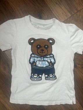 FWRD Denim Kids Teddy Bear Graphic T-Shirt Size M(5)